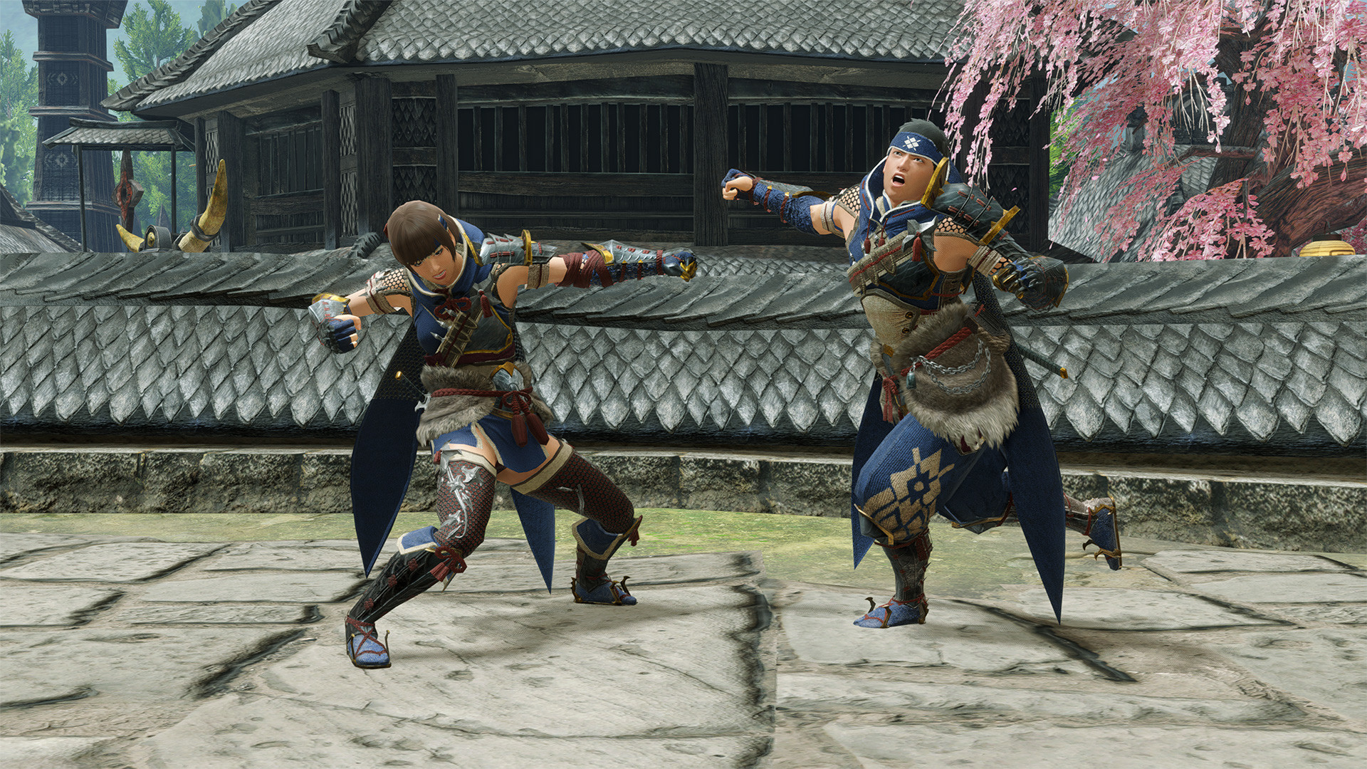 MONSTER HUNTER RISE - "Attack" pose set screenshot 1