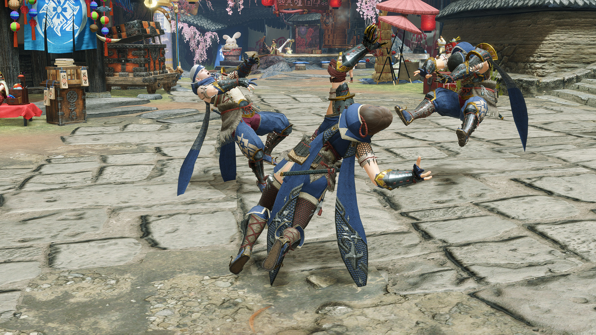 MONSTER HUNTER RISE - "Hurt" pose set screenshot 2