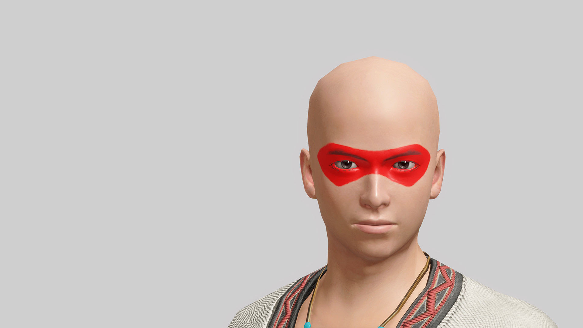 MONSTER HUNTER RISE - "Hero" face paint screenshot 1