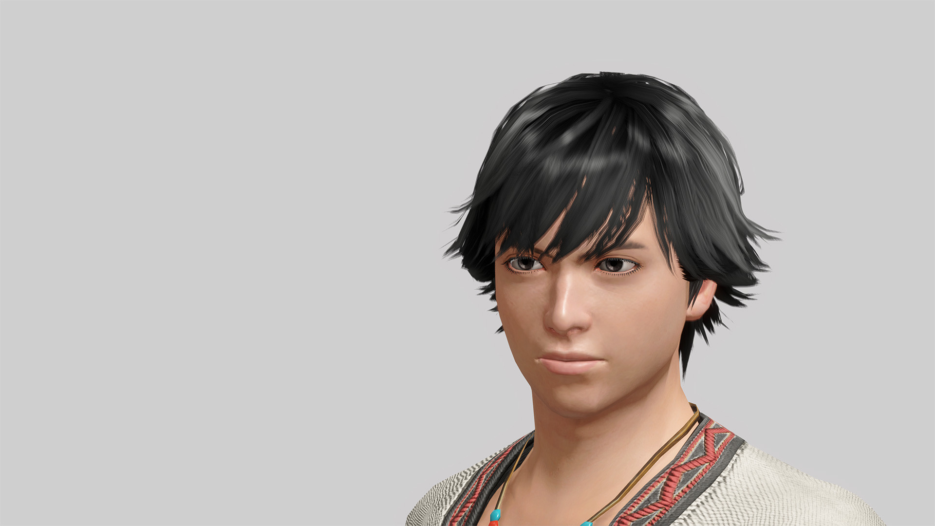 MONSTER HUNTER RISE - "Airy Short Bob" hairstyle screenshot 1