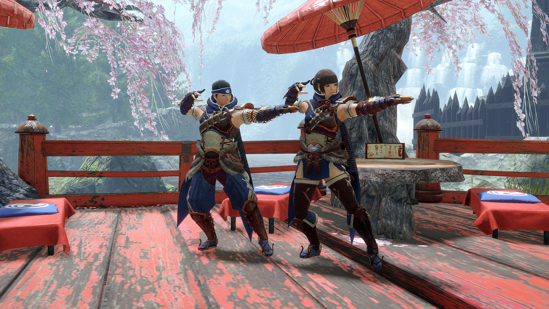 MONSTER HUNTER RISE - "Delightful Dance" gesture set screenshot 3