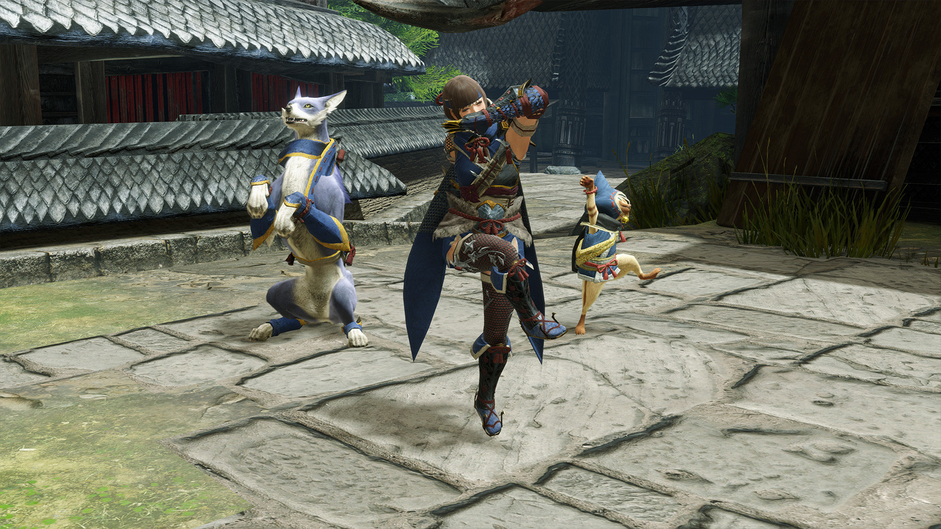 MONSTER HUNTER RISE - "Delightful Dance" gesture set screenshot 7