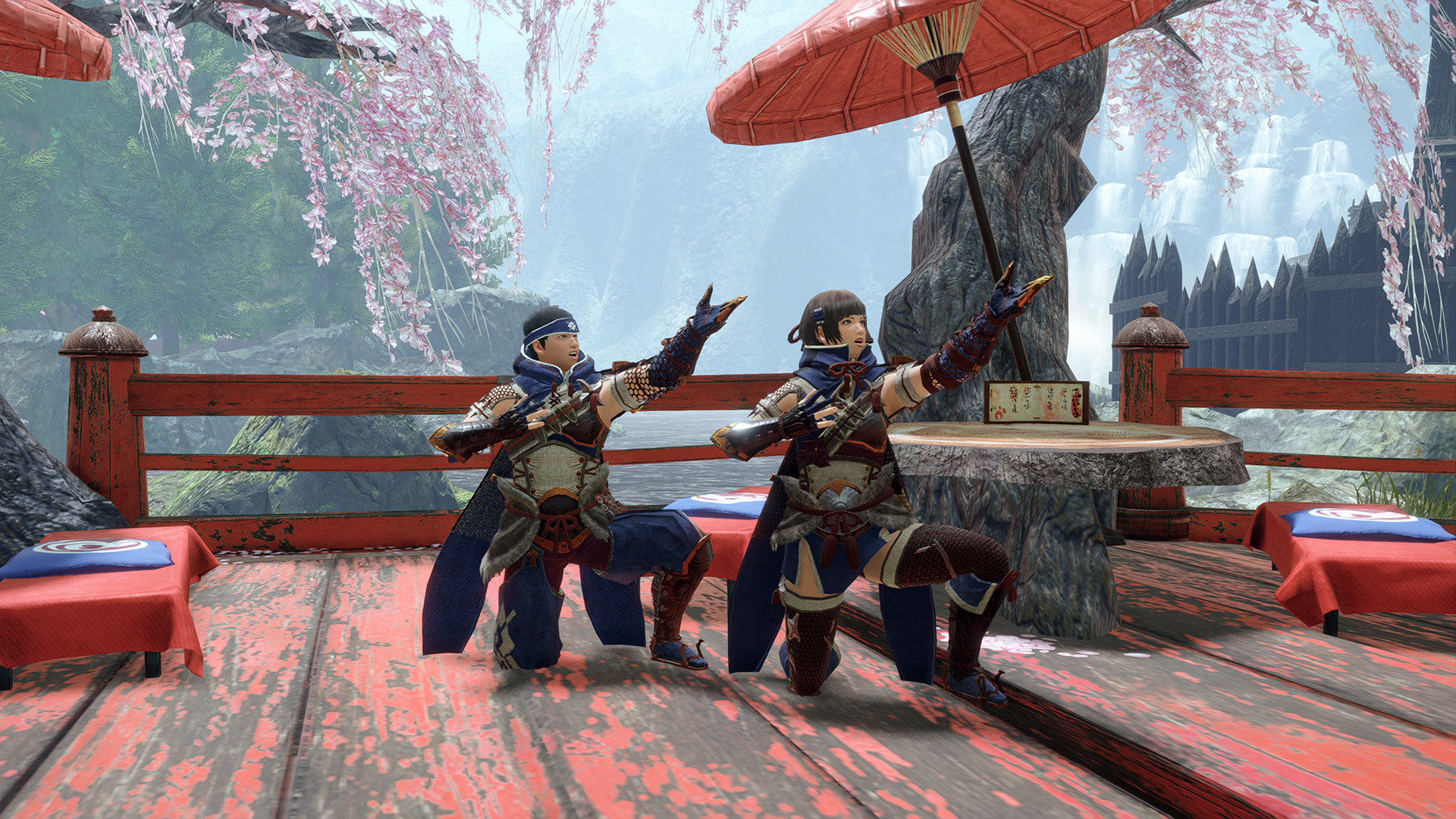 MONSTER HUNTER RISE - "Delightful Dance" gesture set screenshot 6