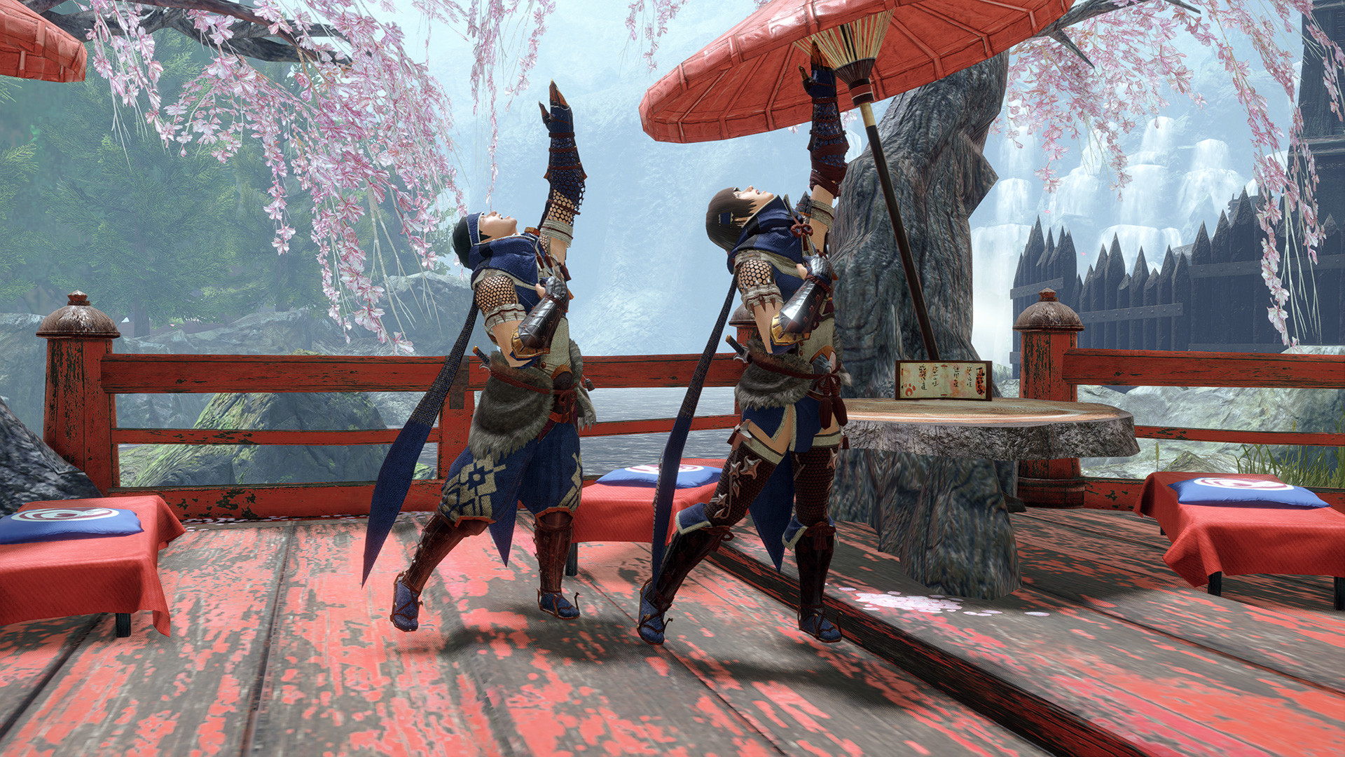 MONSTER HUNTER RISE - "Delightful Dance" gesture set screenshot 4