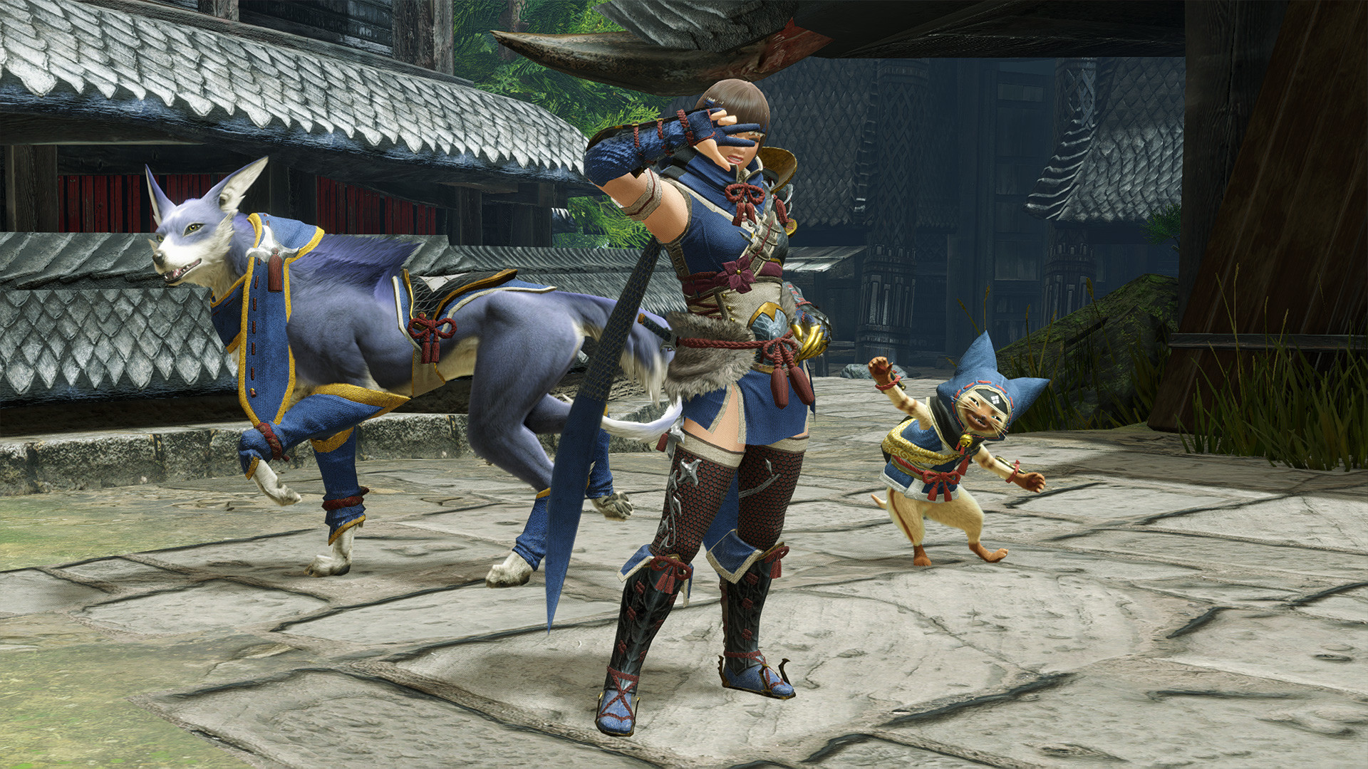 MONSTER HUNTER RISE - "Idol" pose set screenshot 2