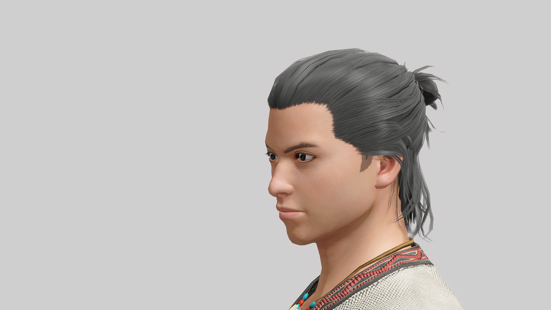 MONSTER HUNTER RISE - "Samurai" hairstyle screenshot 1
