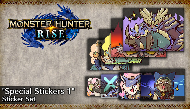 Steam：MONSTER HUNTER RISE - 追加スタンプセット「スペシャル