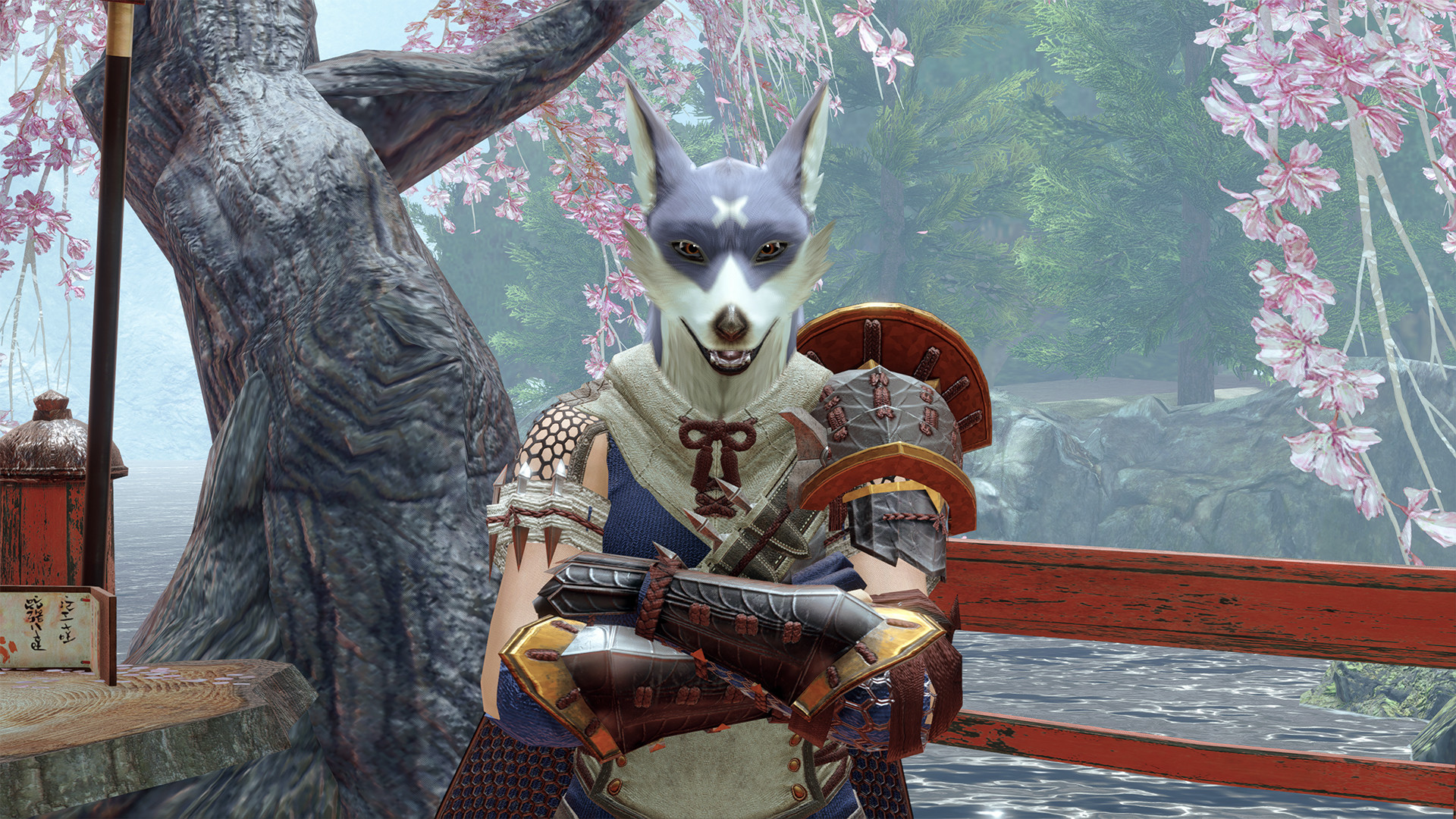 MONSTER HUNTER RISE - "Canyne Mask" Hunter layered armor piece screenshot 1
