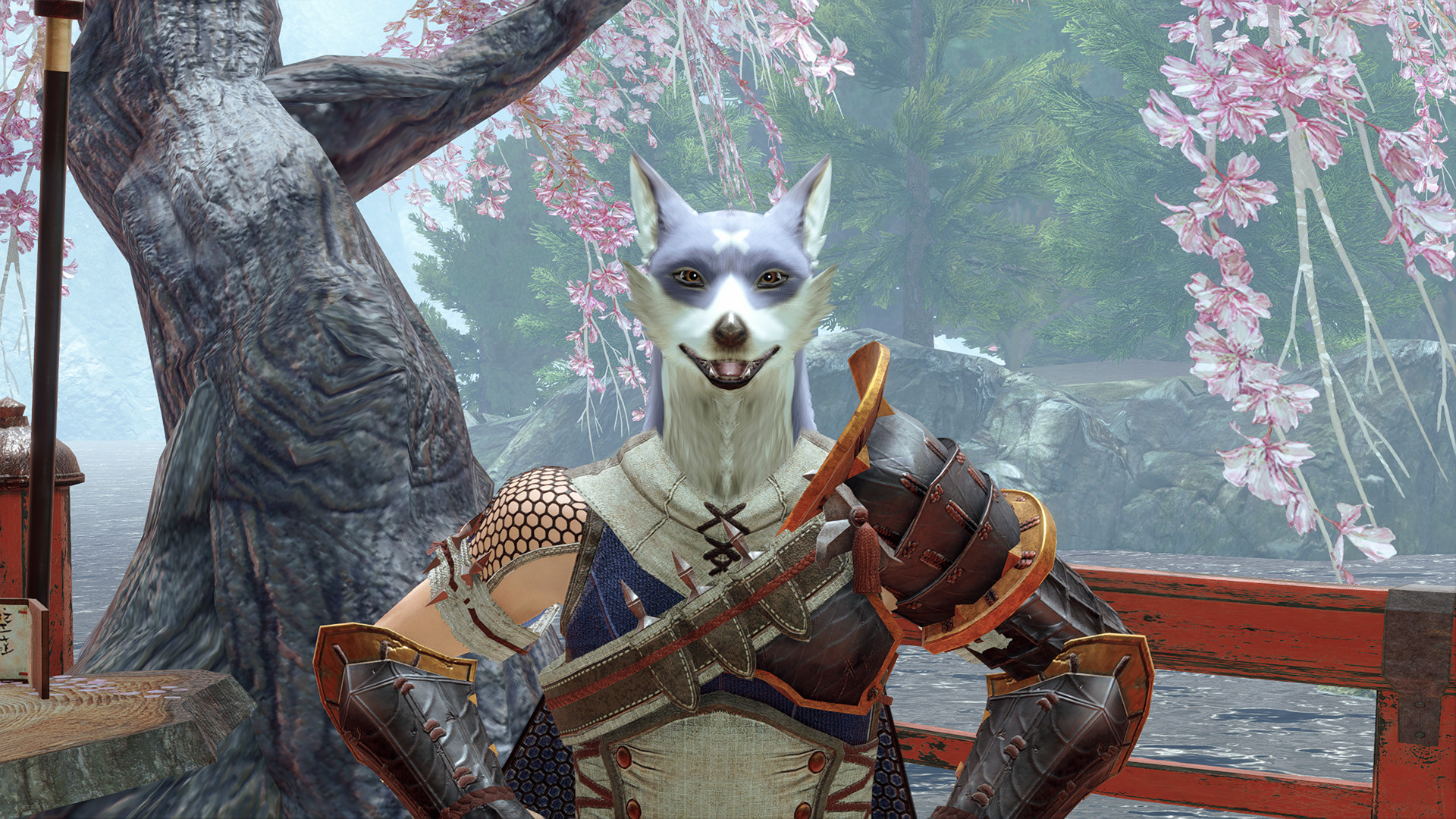 MONSTER HUNTER RISE - "Canyne Mask" Hunter layered armor piece screenshot 2