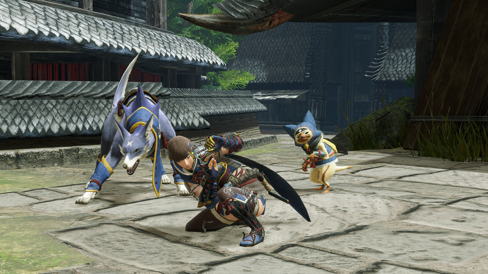 MONSTER HUNTER RISE - "Hide" Pose Set screenshot 3