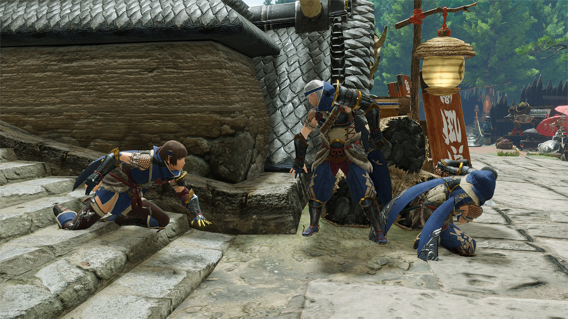 MONSTER HUNTER RISE - "Hide" Pose Set screenshot 4