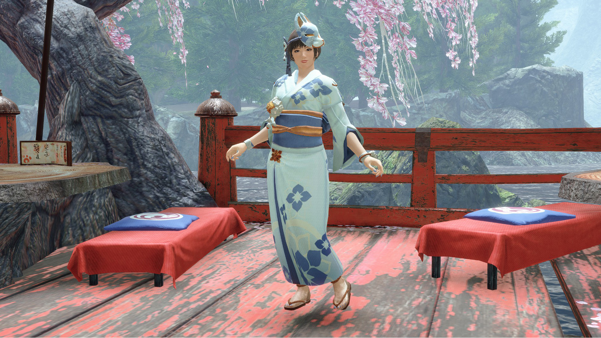 MONSTER HUNTER RISE - "Floral Sleeves" Hunter layered armor piece screenshot 1