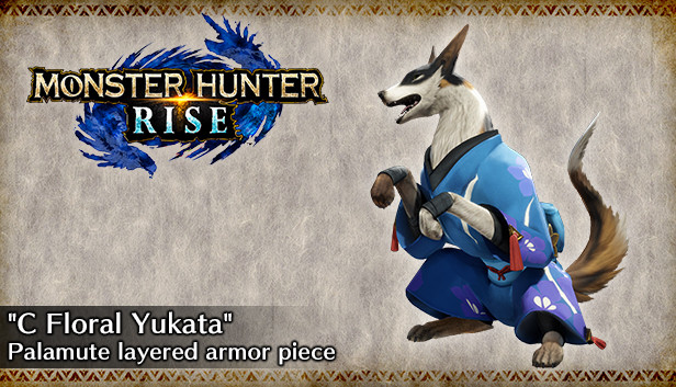 Steam：MONSTER HUNTER RISE - 追加ガルク重ね着装備「ソメバナガルノ