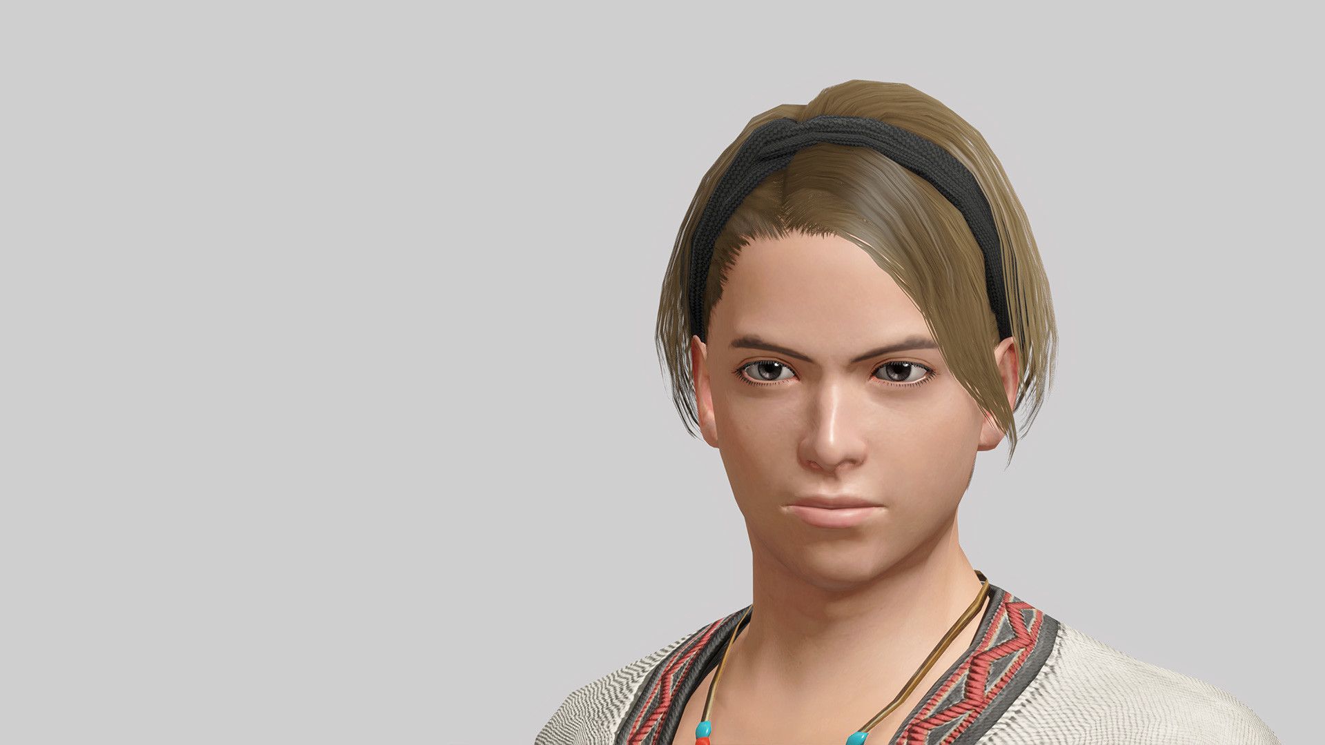 MONSTER HUNTER RISE - "Bob with Hairband" hairstyle screenshot 1
