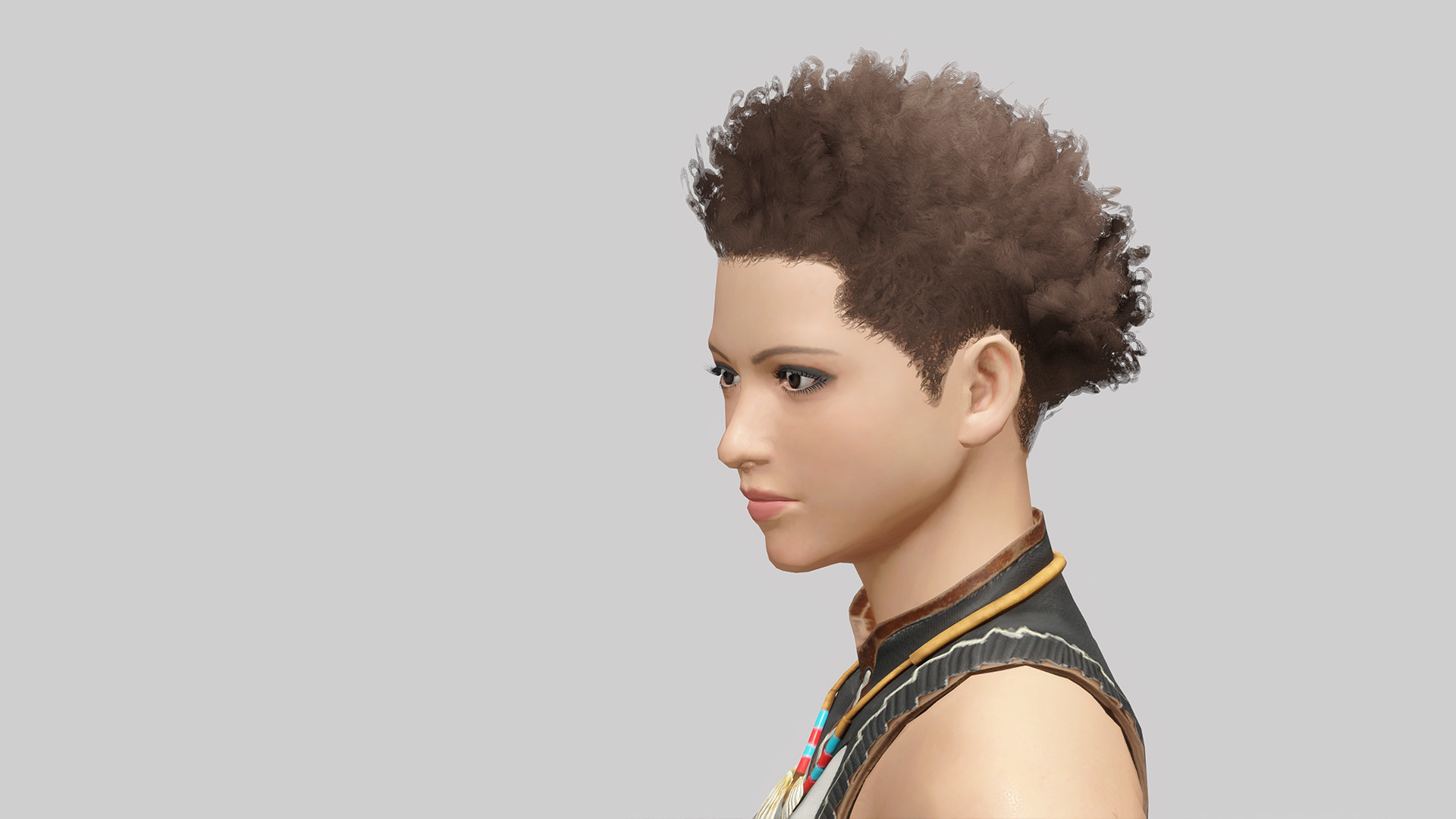 MONSTER HUNTER RISE - "DLC 15" hairstyle screenshot 2