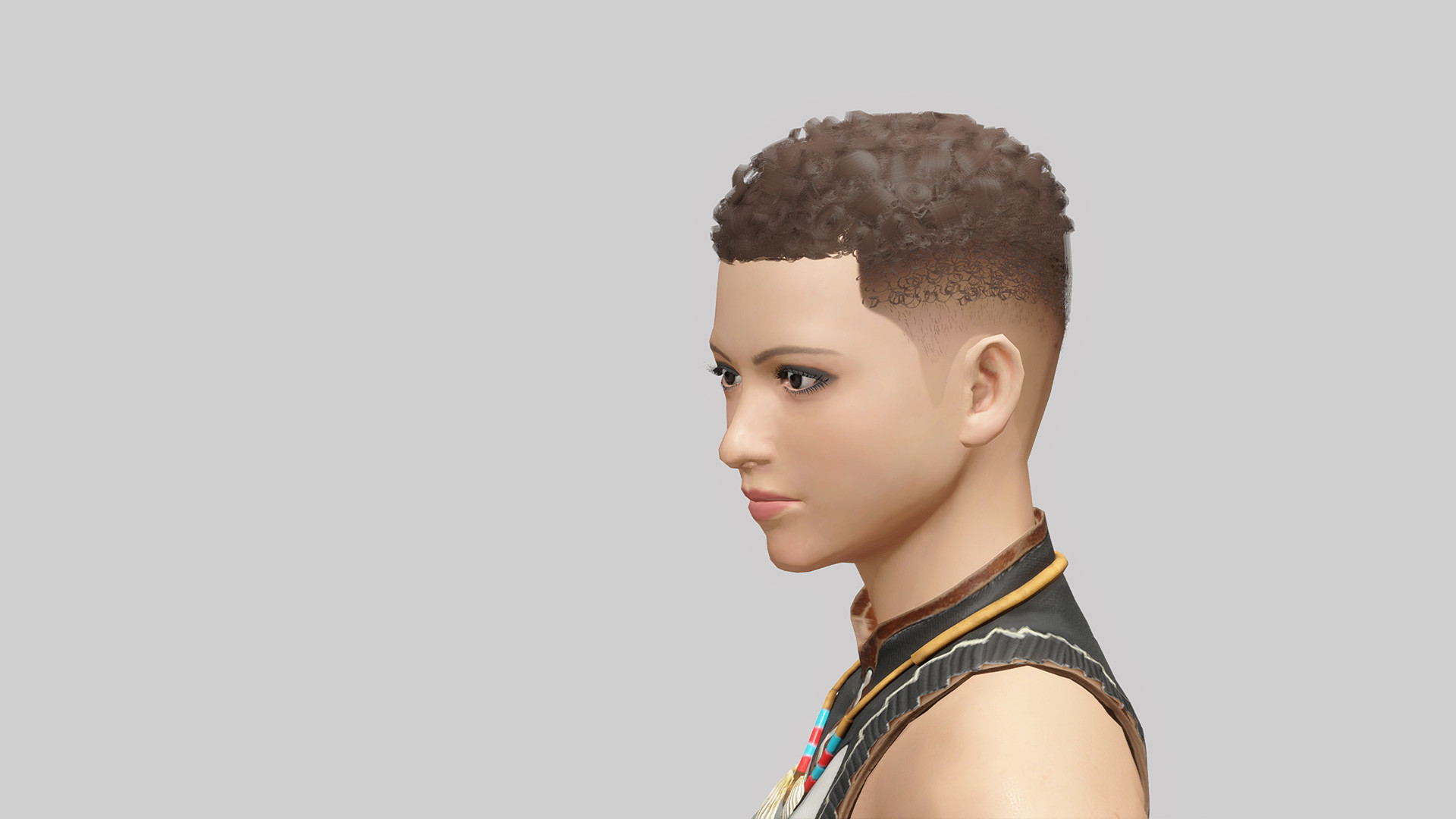 MONSTER HUNTER RISE - "DLC 16" hairstyle screenshot 2