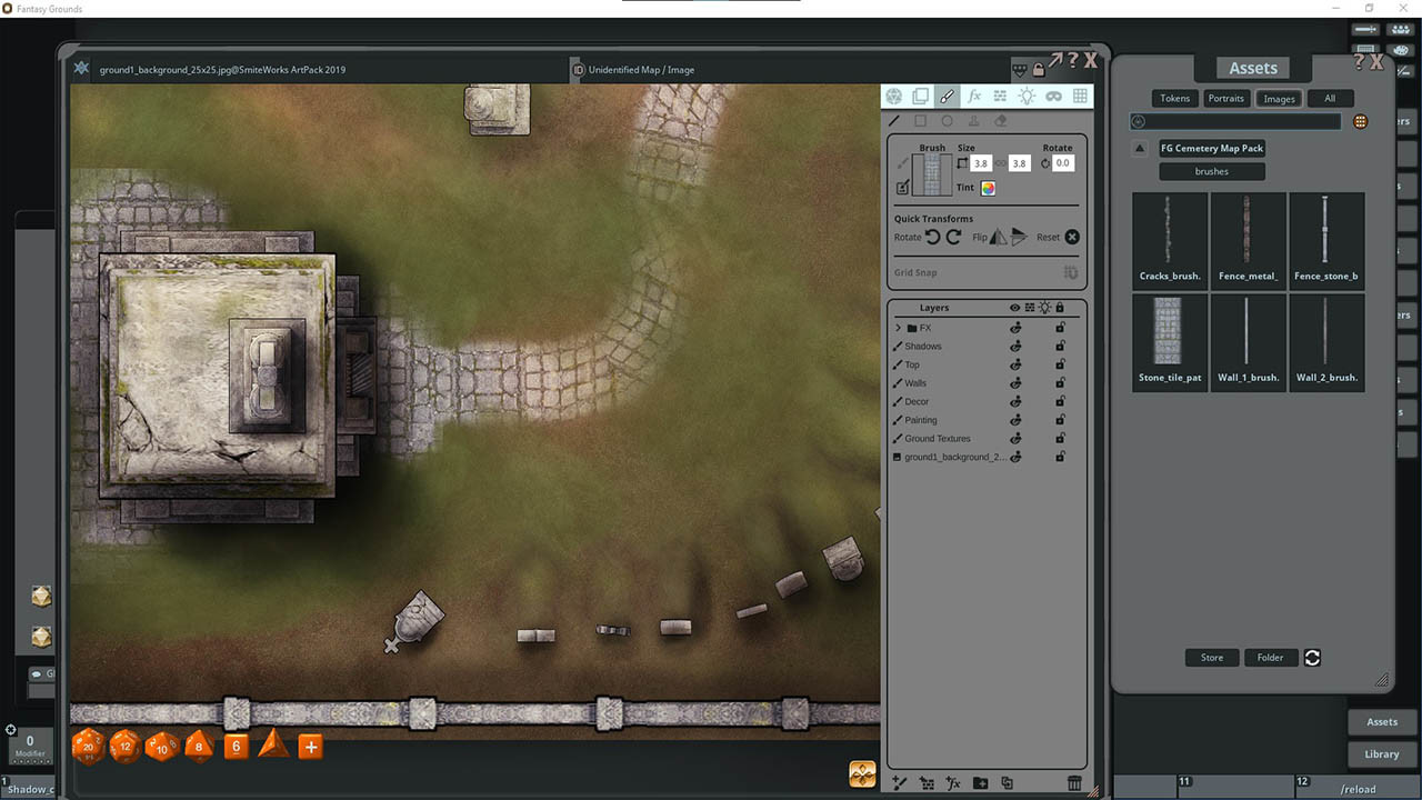 Fantasy Grounds - FG Cemetery Map Pack screenshot 5