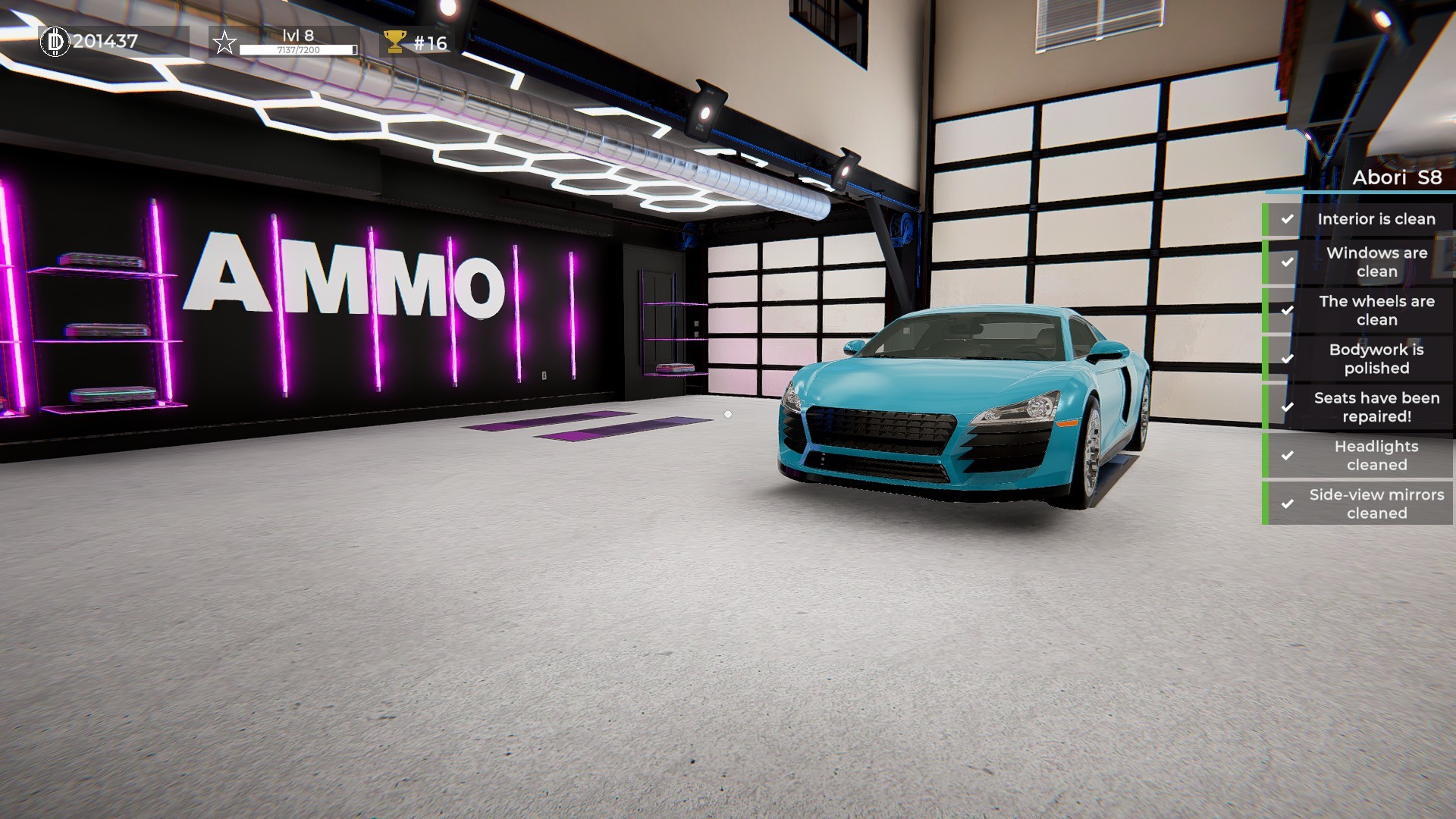 Car Detailing Simulator - AMMO NYC DLC screenshot 3