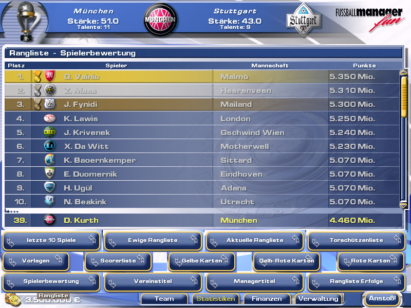Fussballmanager Fun screenshot 10