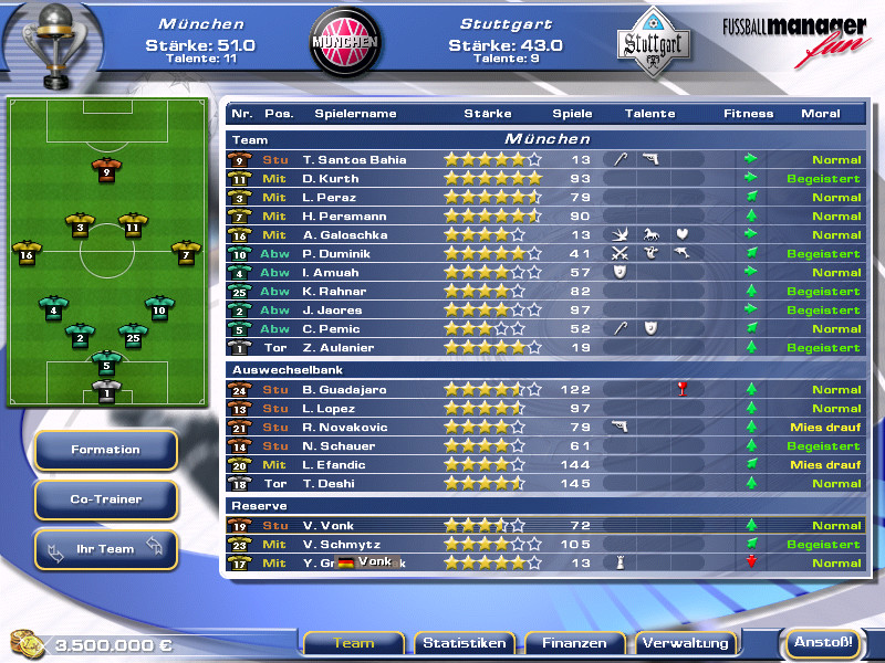 Fussballmanager Fun screenshot 17