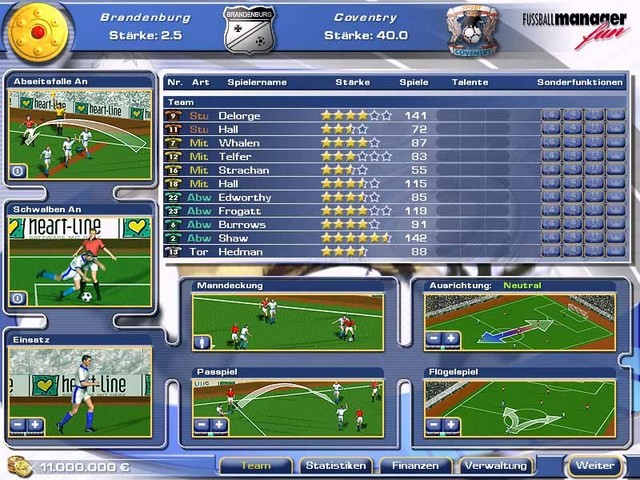 Fussballmanager Fun screenshot 3