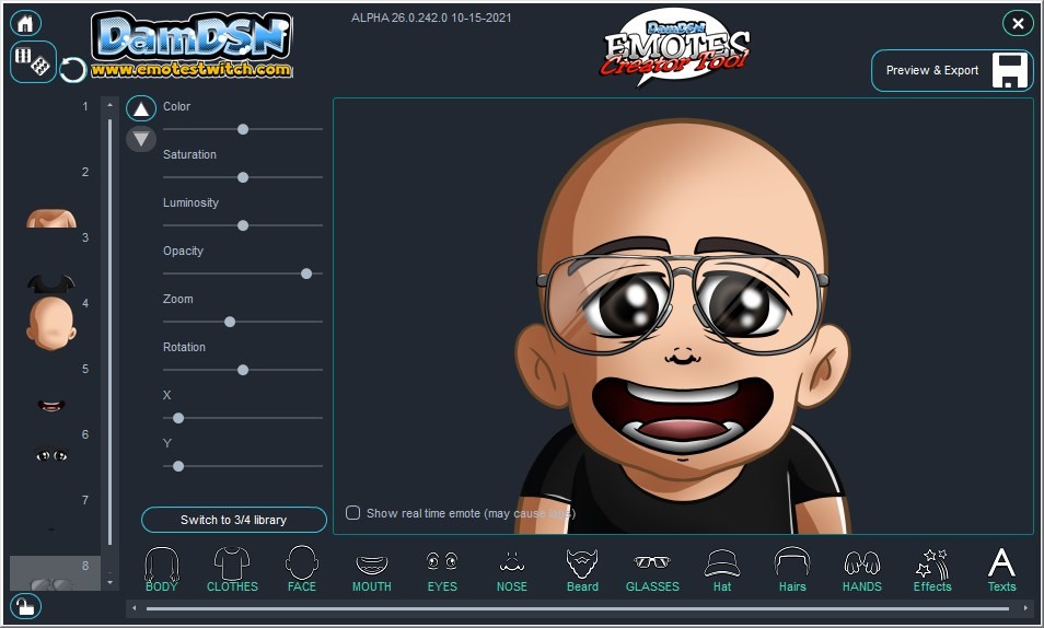 Emotes Creator Tool screenshot 2