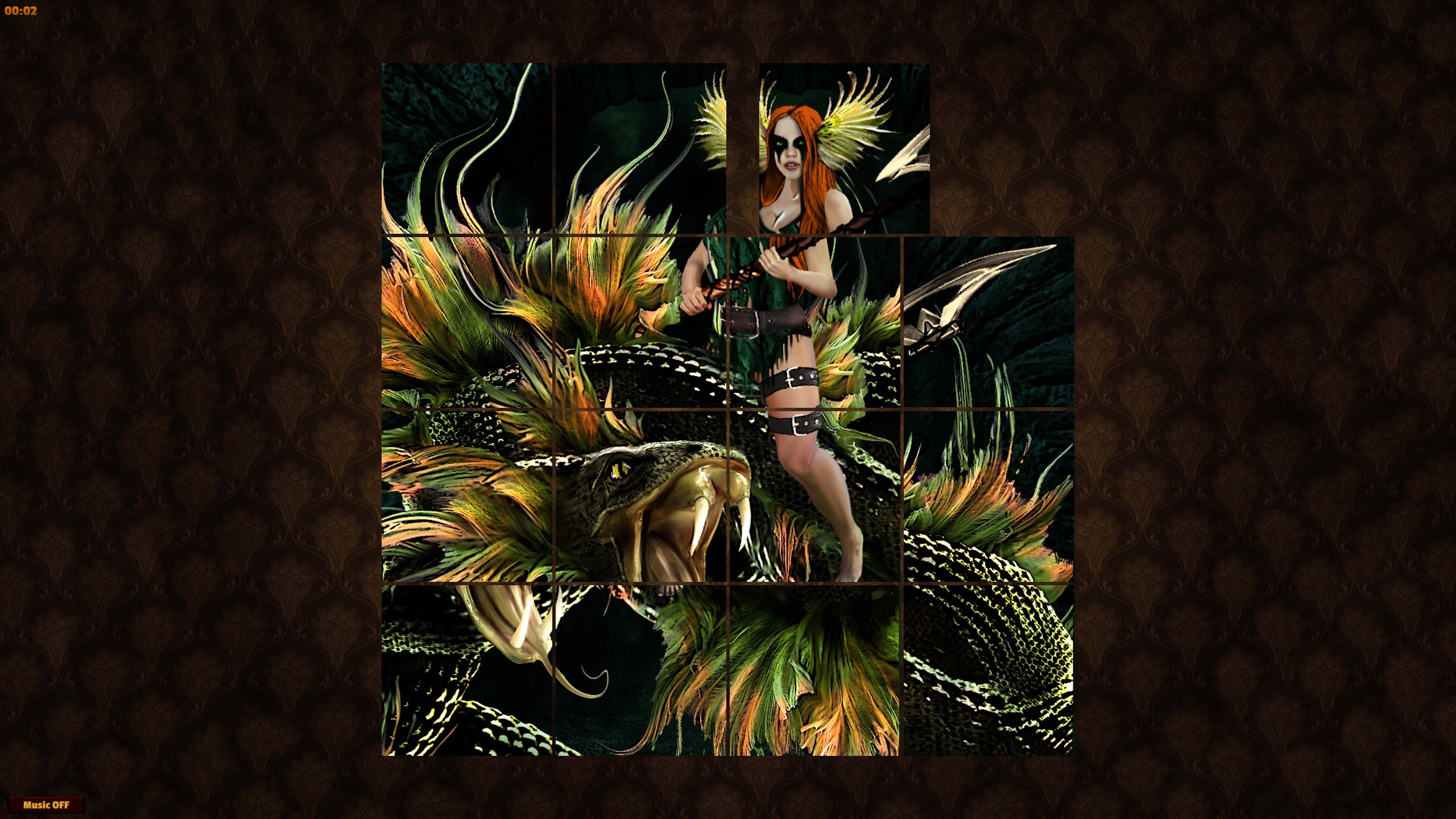 Fantasy Sliding Puzzle 5 screenshot 2