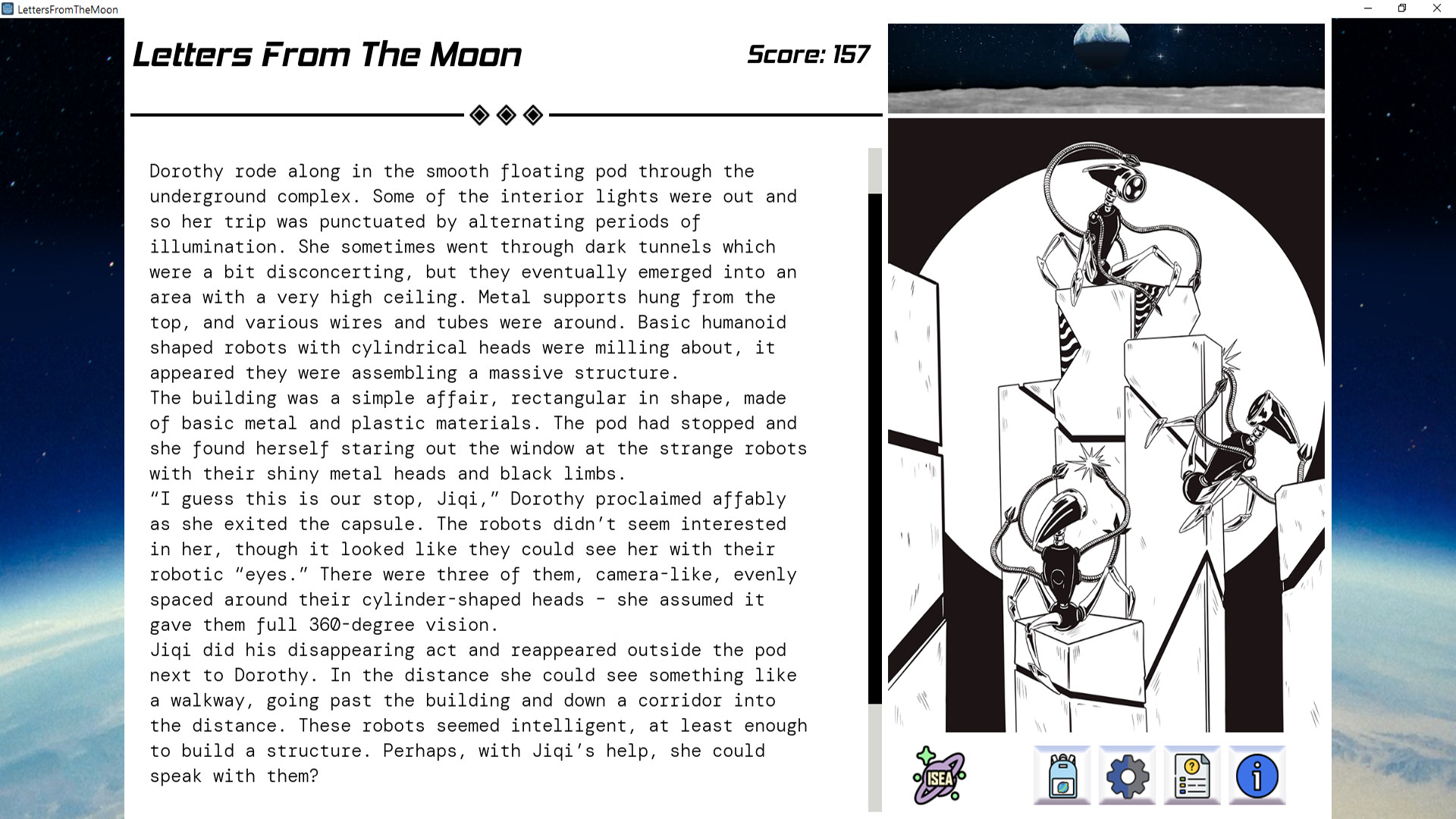 Letters from the Moon screenshot 1