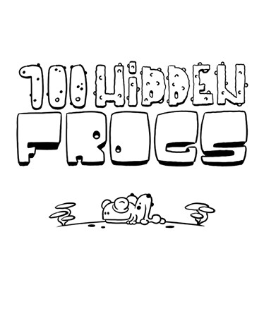 100 hidden frogs