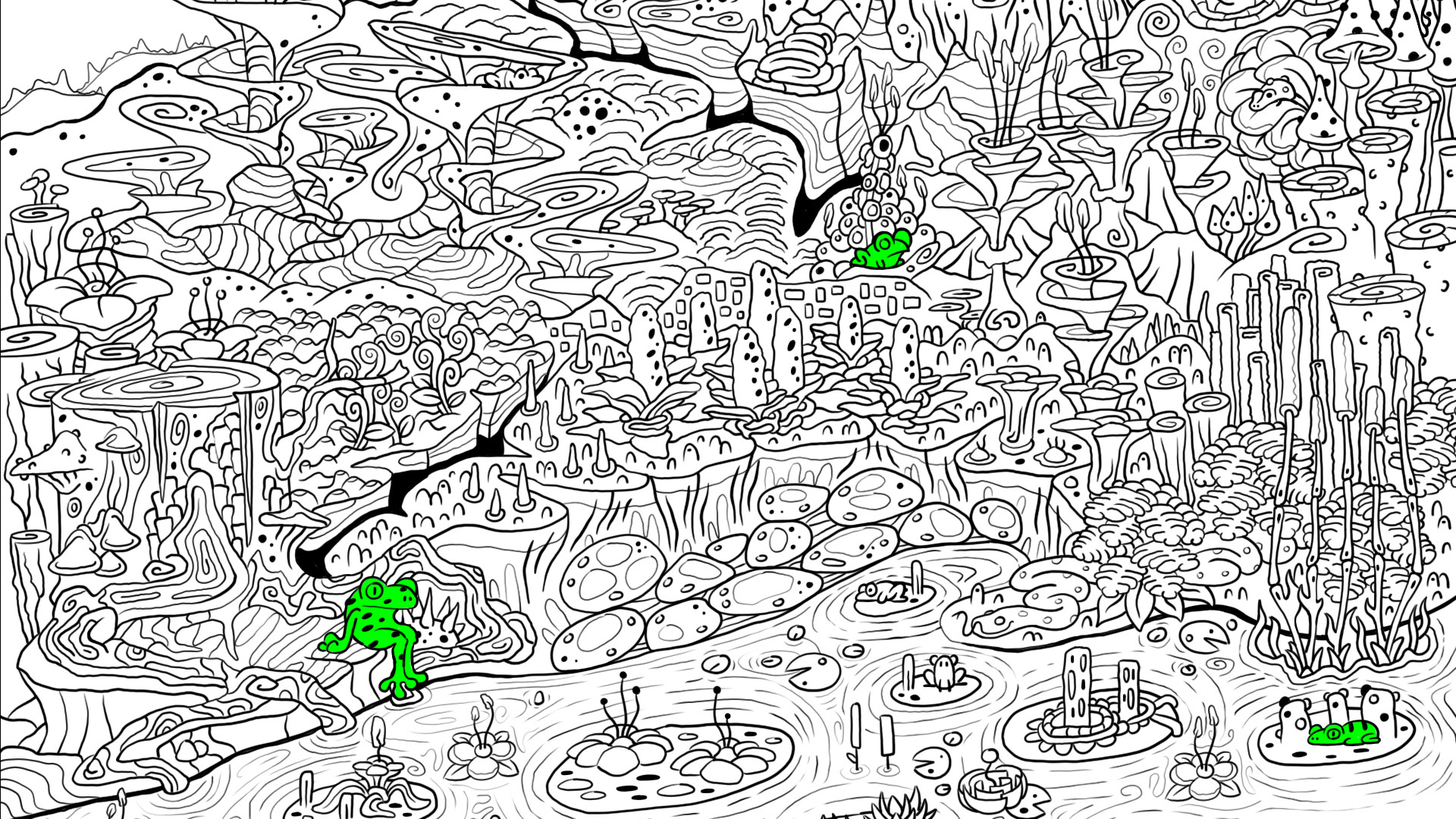 100 hidden frogs screenshot 6