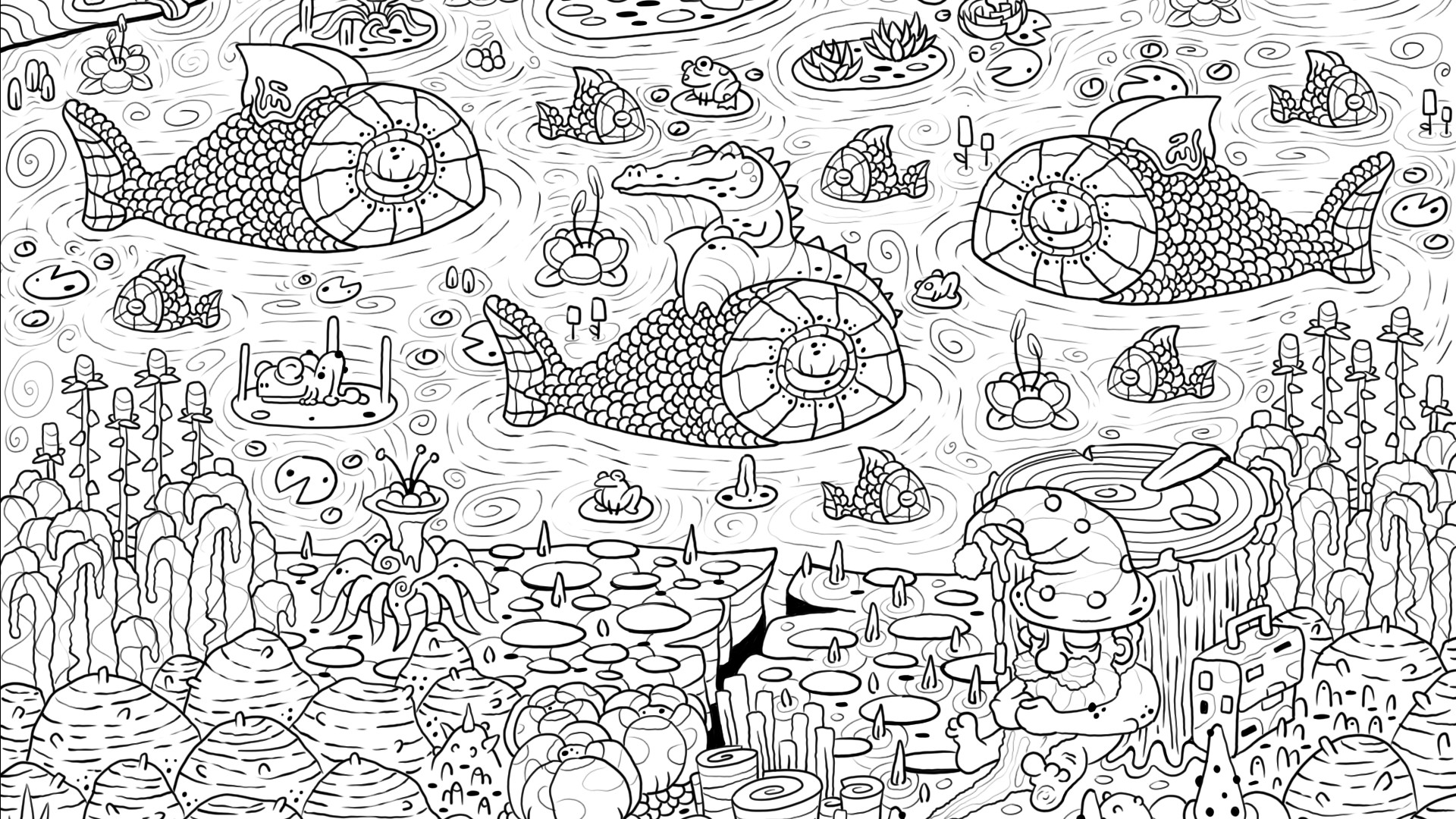 100 hidden frogs screenshot 2