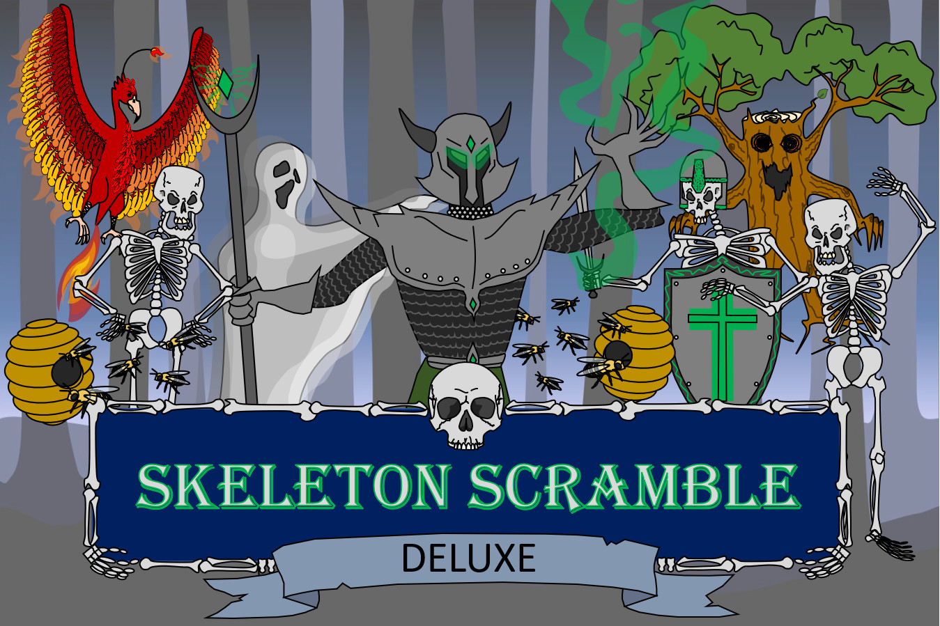 Skeleton Scramble Deluxe screenshot 2
