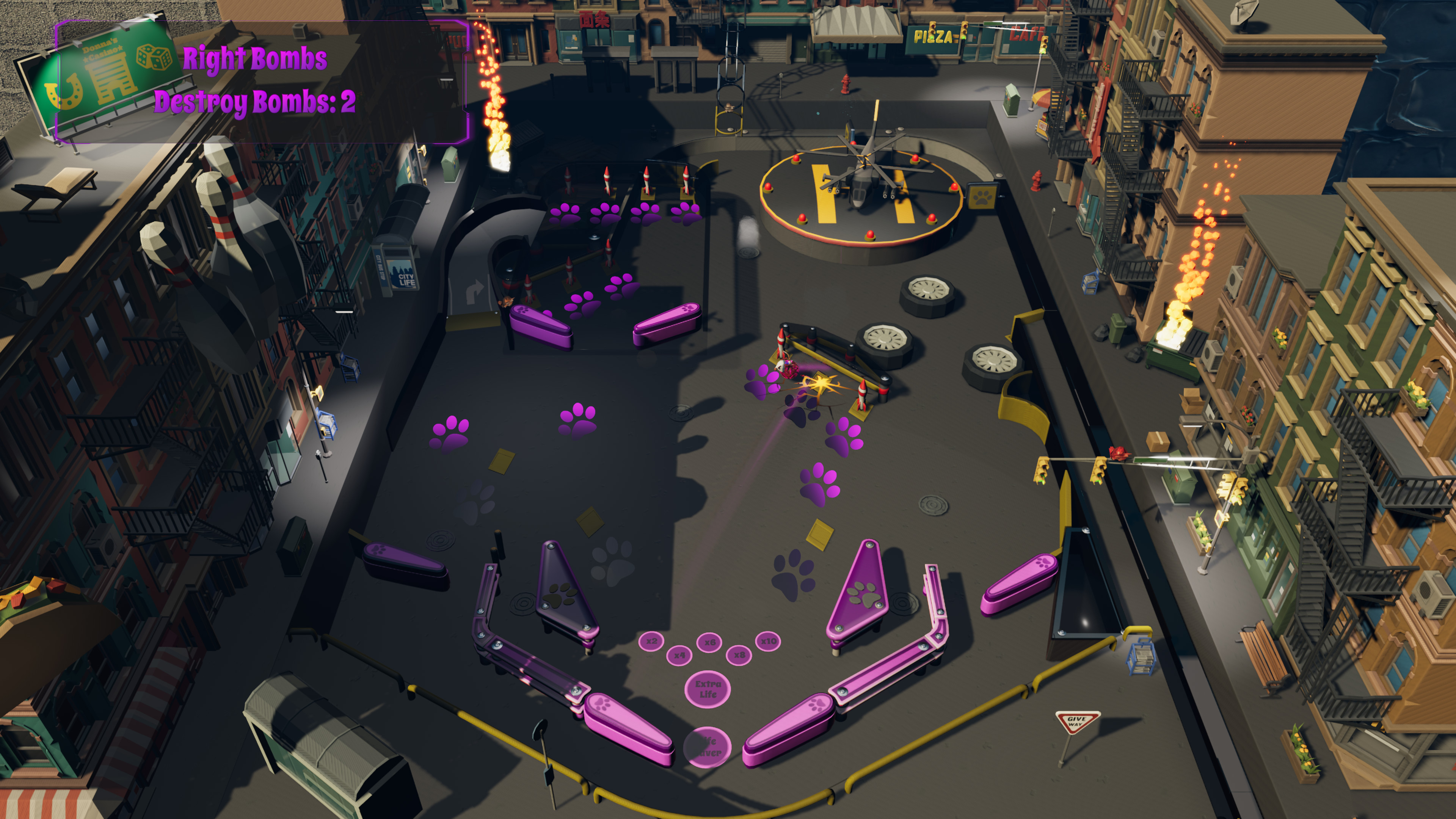Roxy Raccoon's Pinball Panic screenshot 2