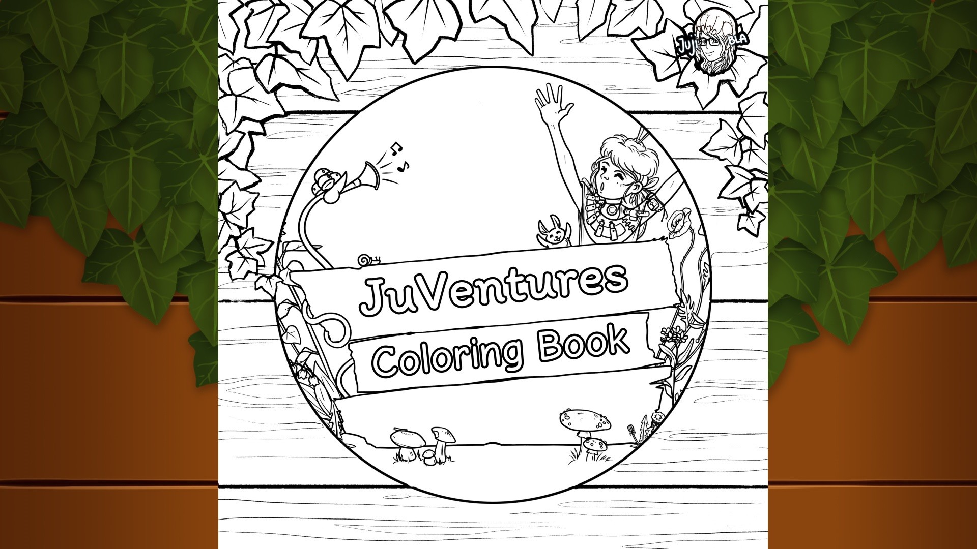 JuVentures - Coloring Book screenshot 2
