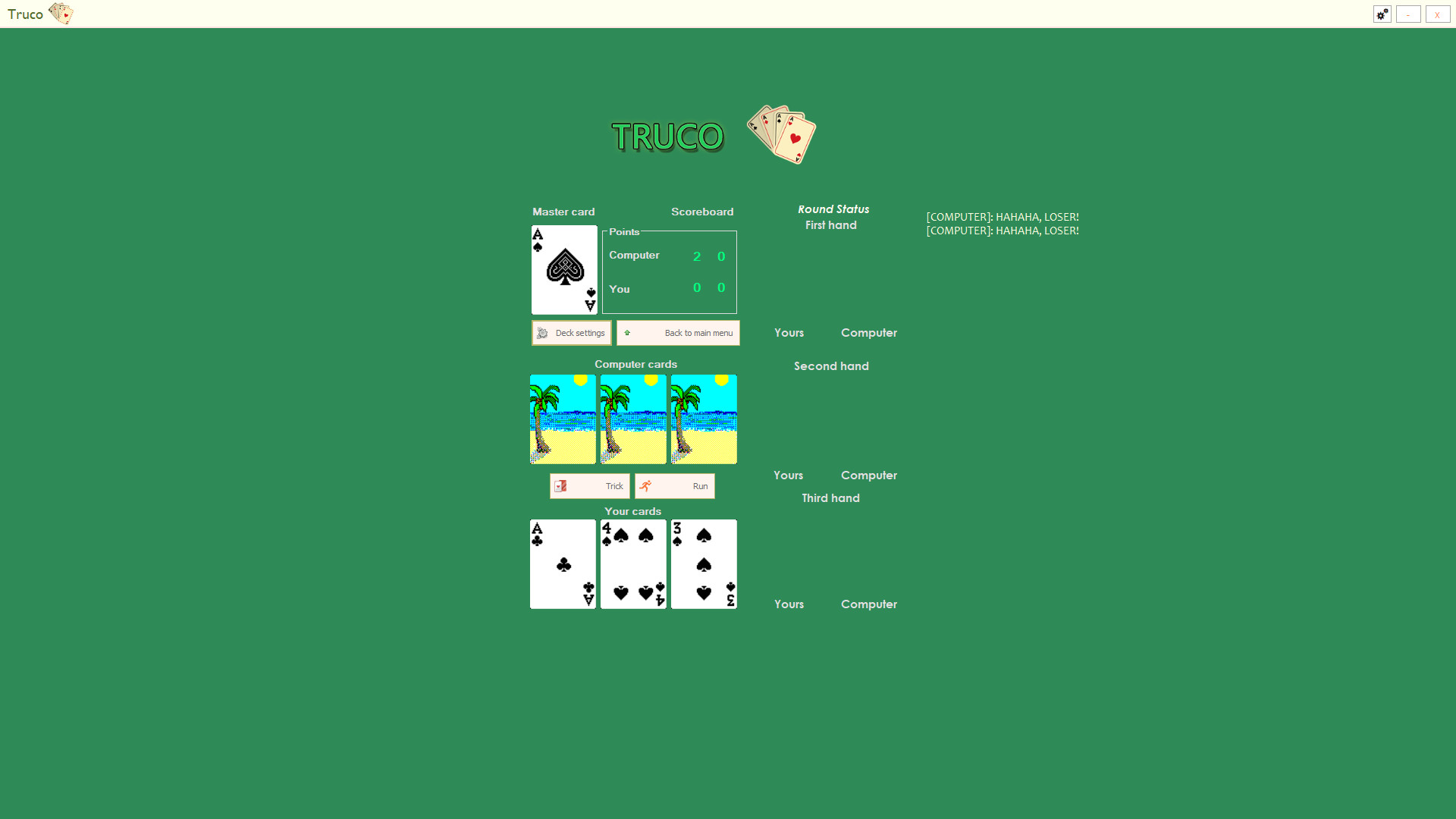 Truco screenshot 1