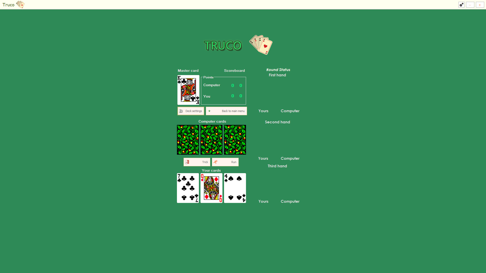 Truco screenshot 2