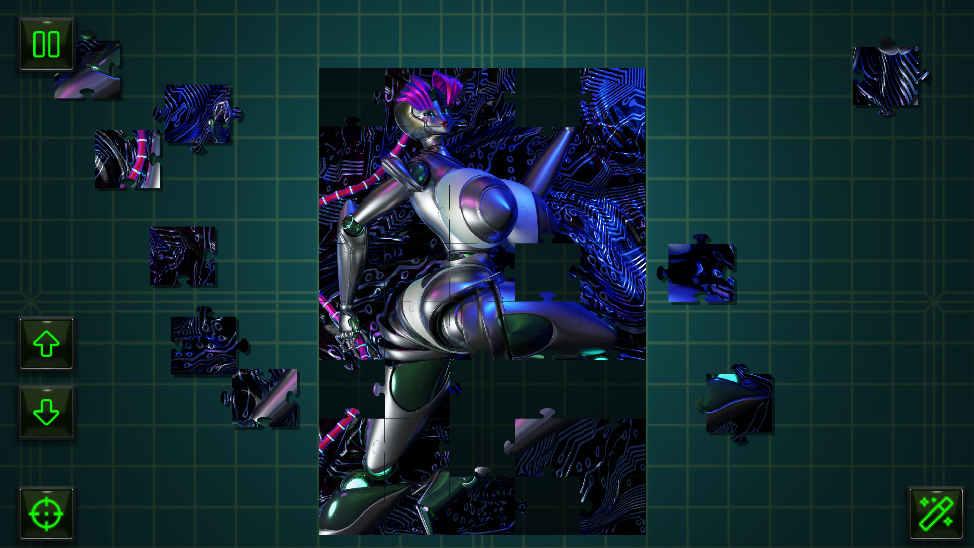 Fembot Jigsaw screenshot 5