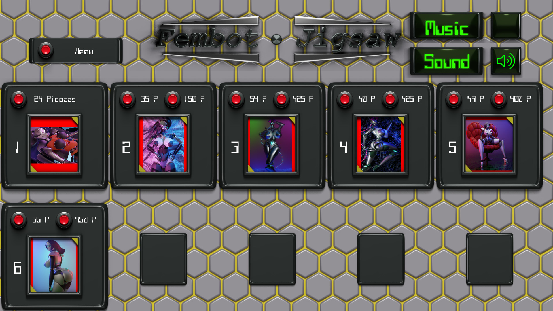Fembot Jigsaw screenshot 4