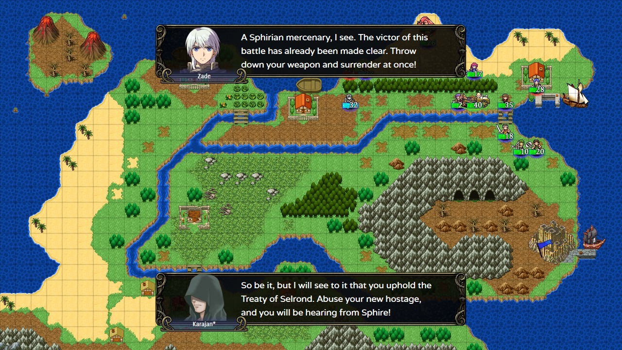 Vestaria Saga II: The Sacred Sword of Silvanister screenshot 1
