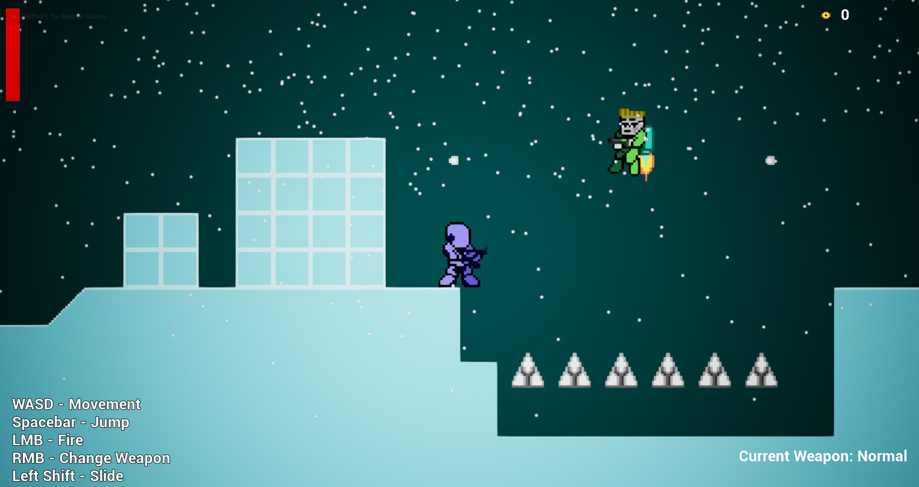 Pixel Robot Return screenshot 2