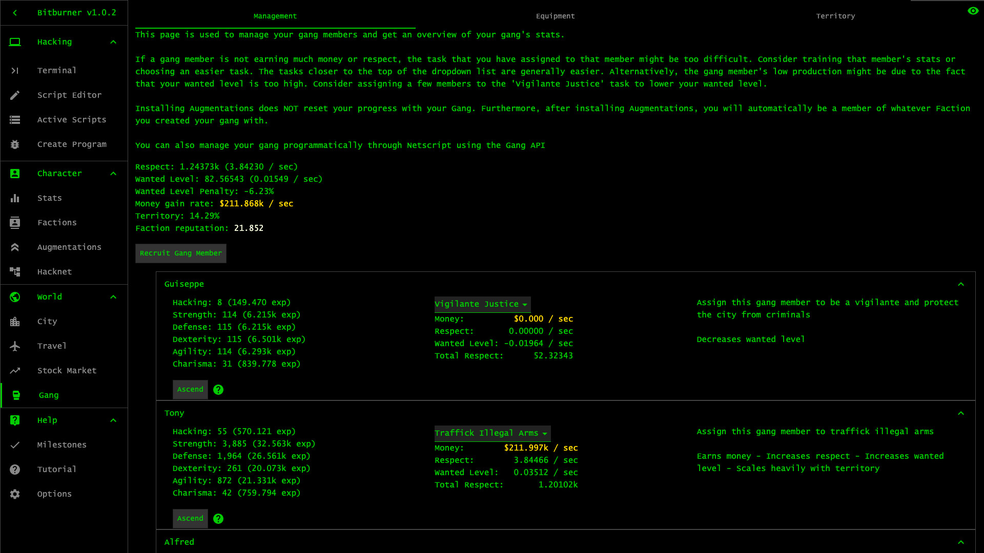 Bitburner screenshot 14