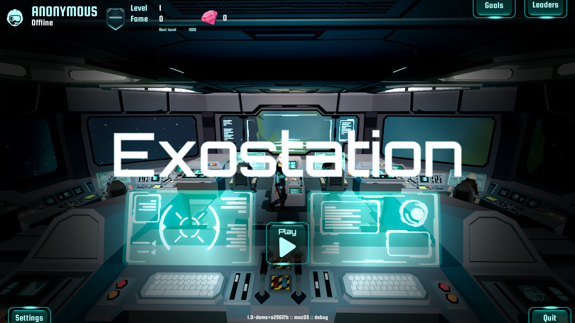Exostation screenshot 1