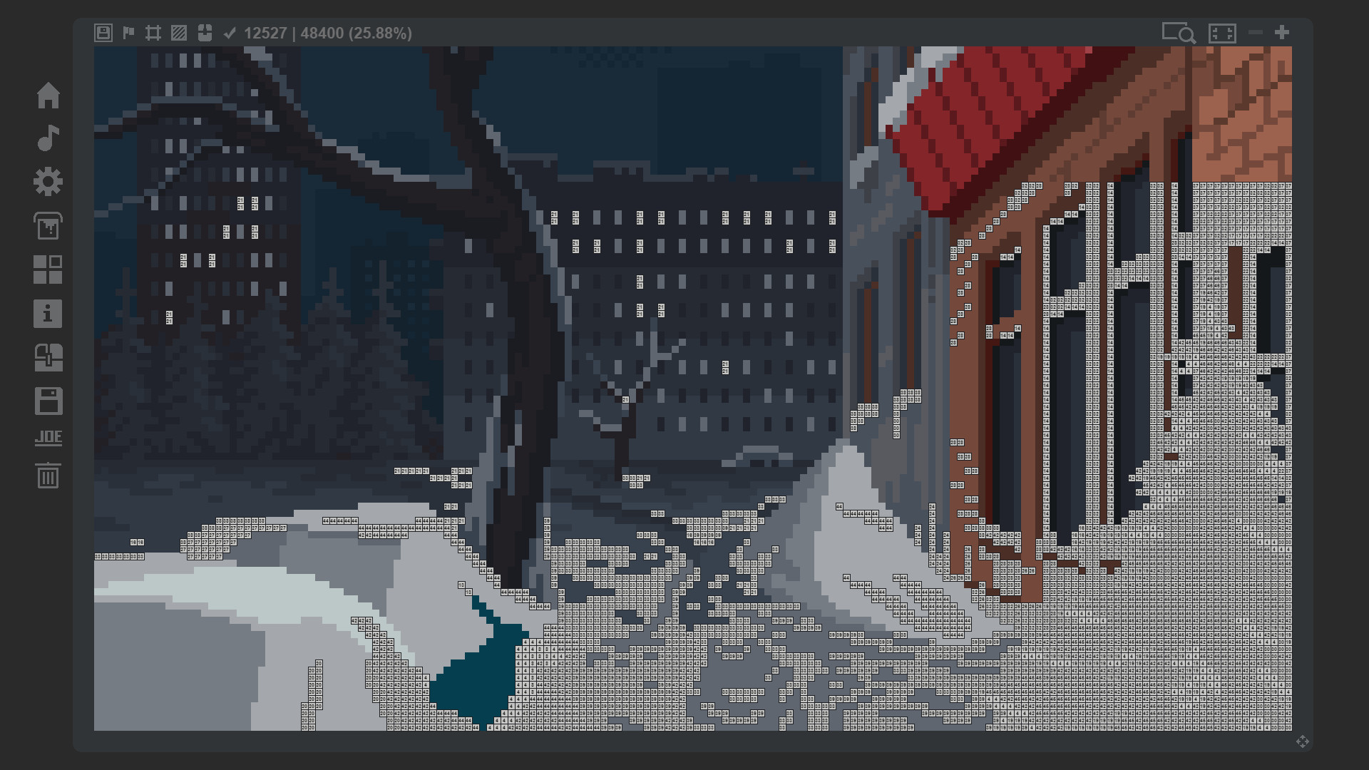 Coloring Game 4 - City screenshot 3
