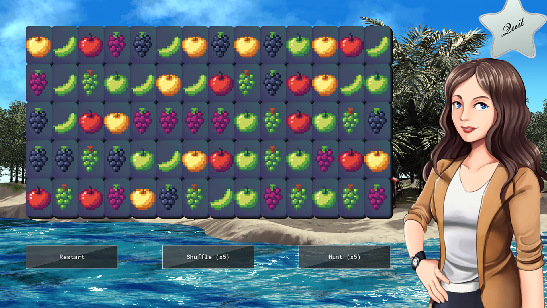 Date With a Girl: Mahjong screenshot 5