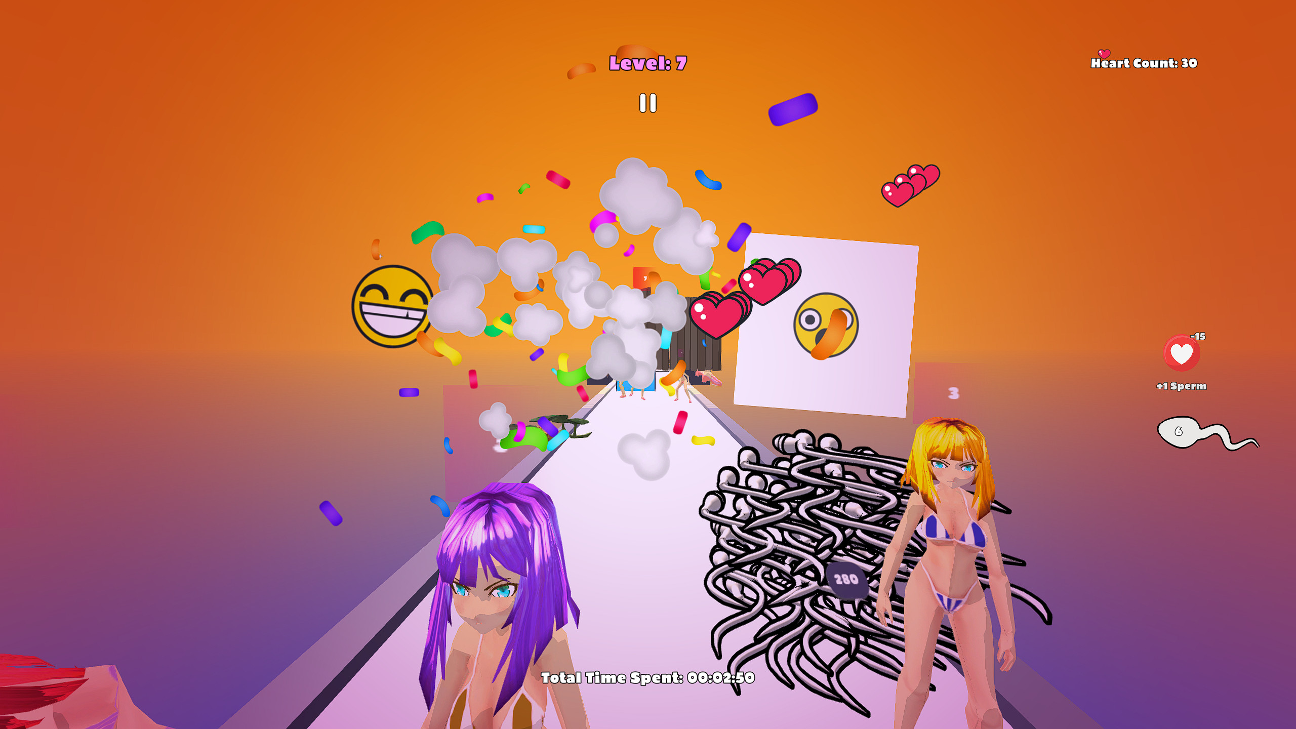 Sperm Runner screenshot 2