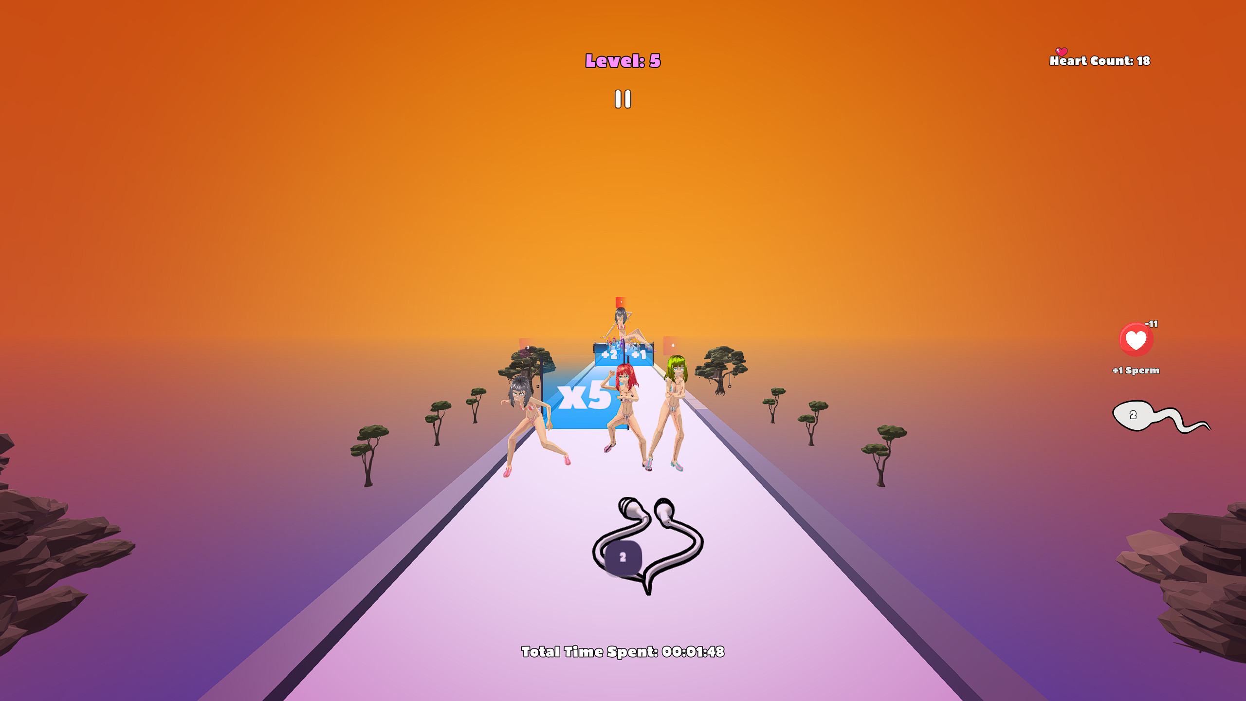 Sperm Runner screenshot 1