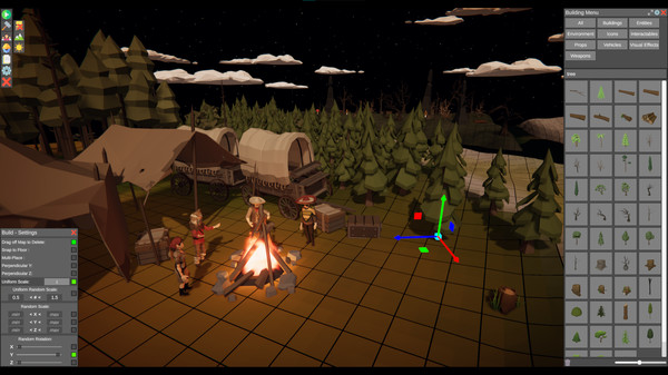 The RPG Engine screenshot