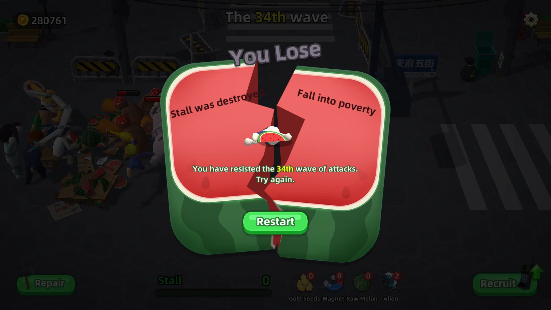 Watermelon Wars screenshot 7
