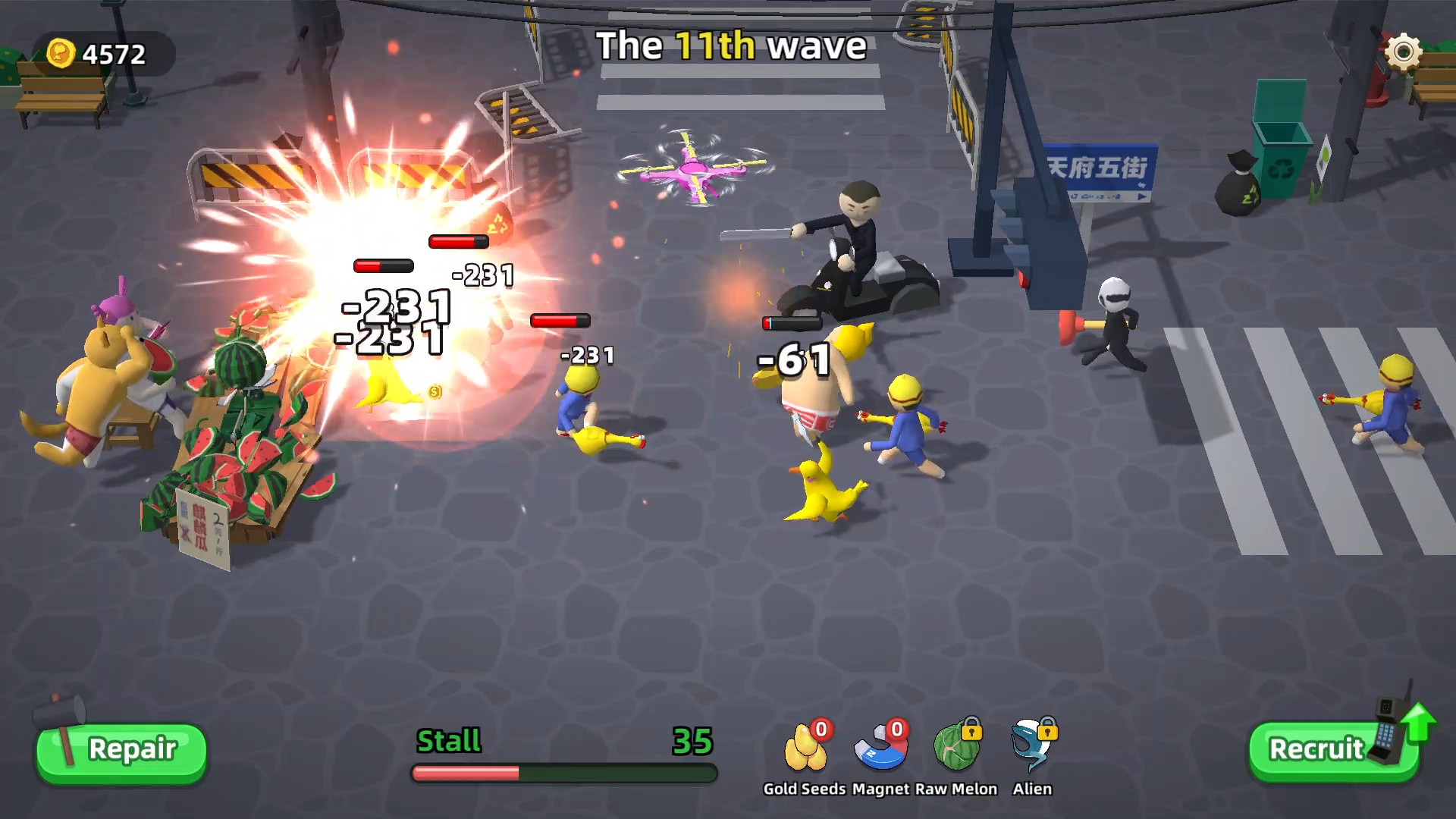 Watermelon Wars screenshot 4