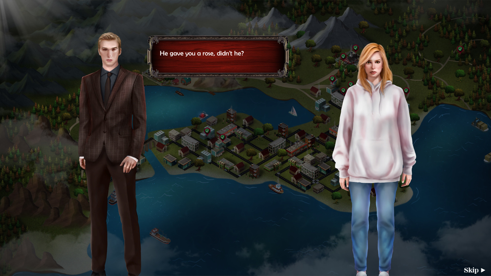 Murder by Moonlight 2 - Crimson Night screenshot 2